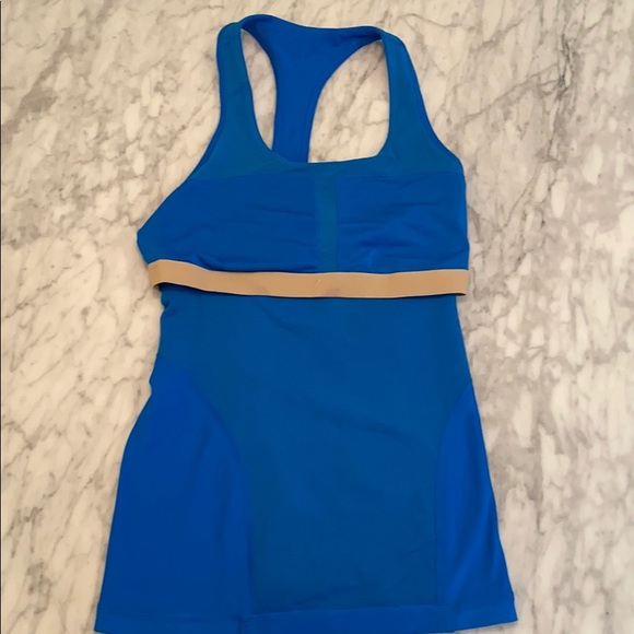 Lululemon Bright Blue Tank - Picture 5 of 6